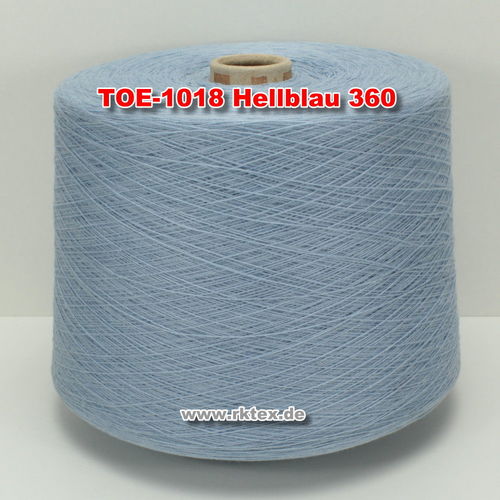 TVU 1018 Hellblau 360 RK Ocean Eigenfarbe Nm30/2