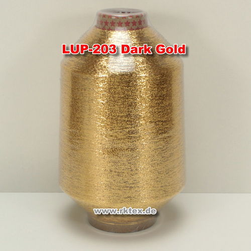 Lurex PMR3720 Glitzergarn Farbe Dark Gold 203