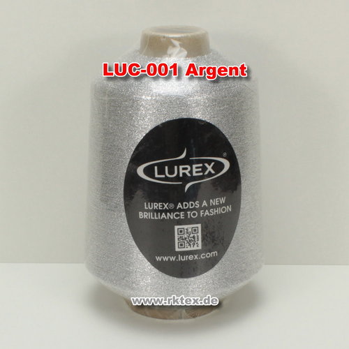 Lurex CU2580 Glitzergarn Farbe 001 Argent