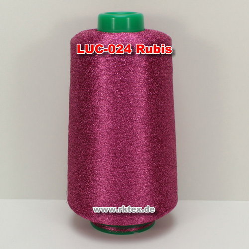 Lurex CU2580 Glitzergarn Farbe 024 Rubis