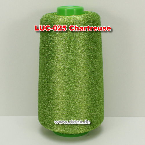 Lurex CU2580 Glitzergarn Farbe 025 Chartreuse